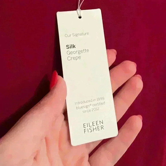 NWT Eileen Fisher Asymmetrical Dress - Picture 5 of 10